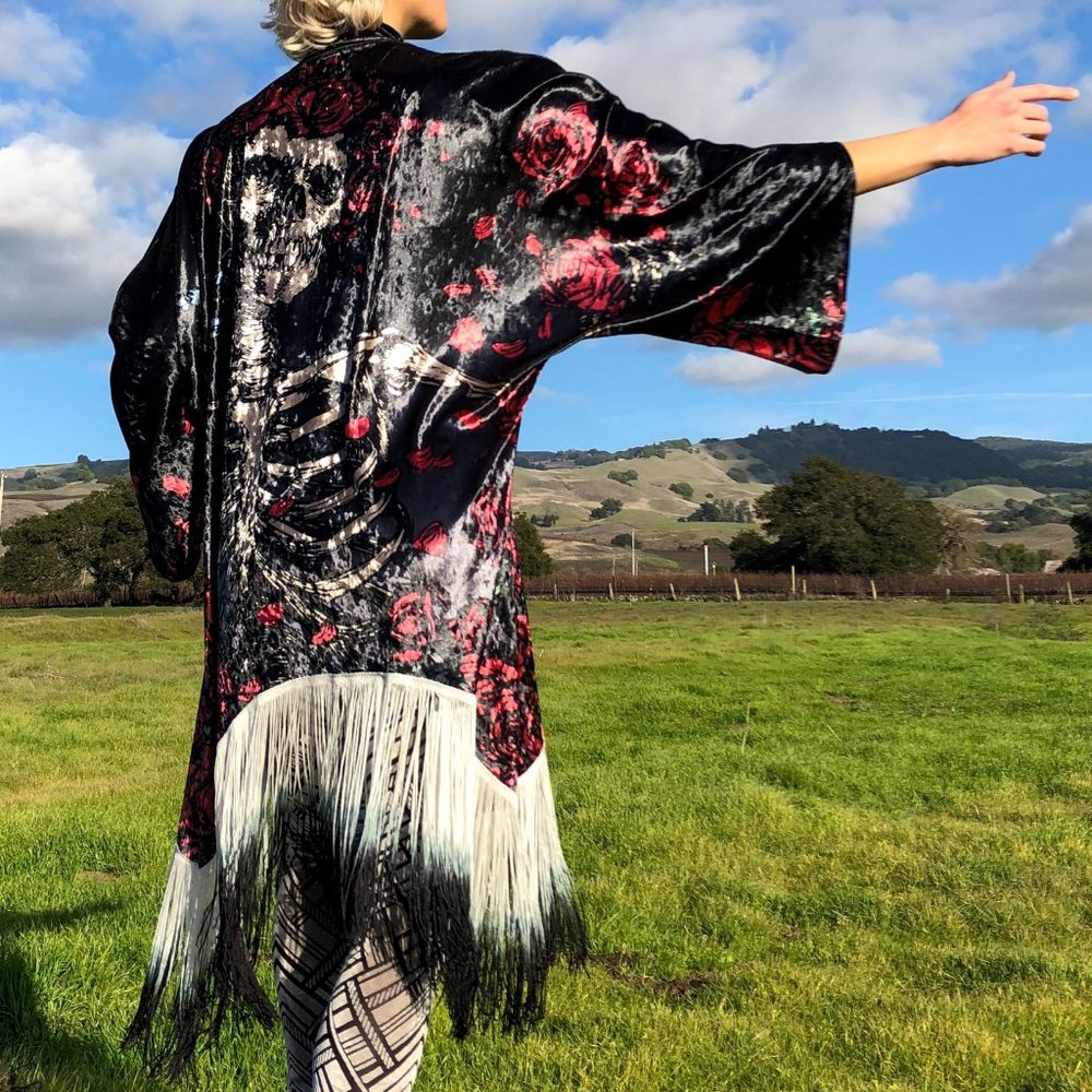 Velvet Kimono Warrior Within Designs - Picture 9 of 13